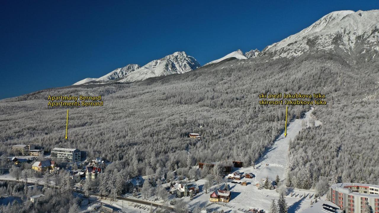 Cozy Studio With Netflix - Apartmanovy Dom Bernard Vysoké Tatry 外观 照片